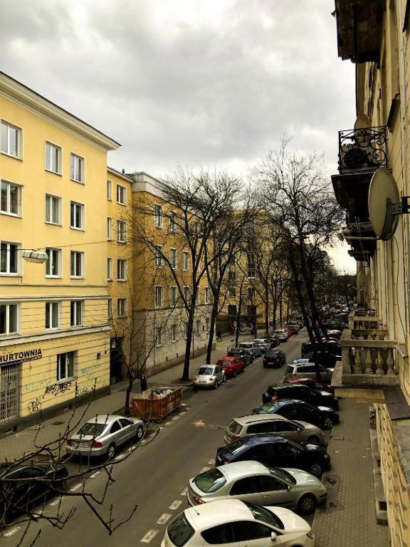 Wilcza 54 Prywatne Mieszkanie Z Balkonem W Centrum 400M Od Dworca Centralnego Samodzielne Zameldowanie! Self Check-In System! Warschau Buitenkant foto